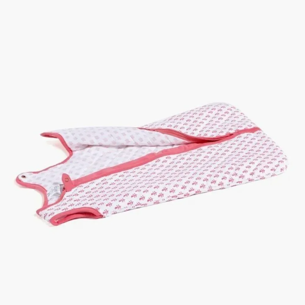 Malabar Baby Wearable Blanket Pink City Sleeping Sack Lightweight 6-18 M Organic